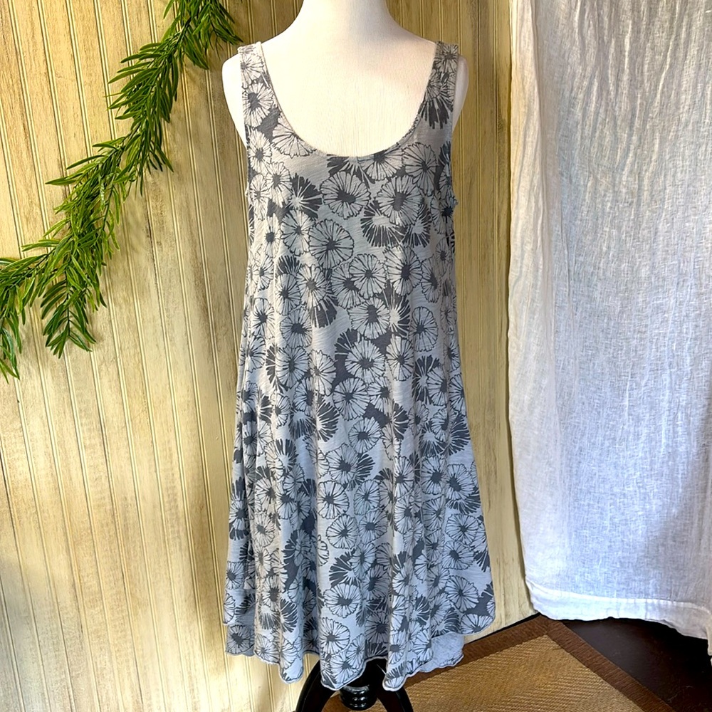 Cantoo 100% Cotton Sleeveless Hi-Low Dress, Resortwear, Sundress, size XS, VGUC